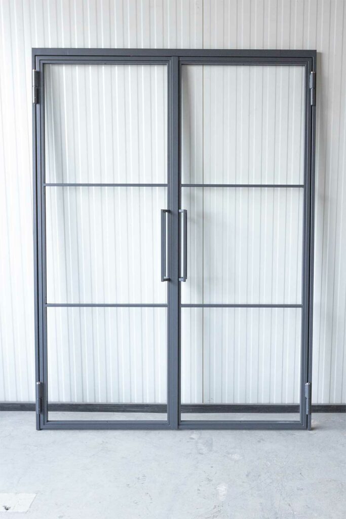 Stahl Meister Stahlmeister Doppeltuer Stahl Loft Tuer Drehtuer Windfang Designtuer Stahlrahmen 826a1583