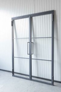 Stahl Meister Stahlmeister Doppeltuer Stahl Loft Tuer Drehtuer Windfang Designtuer Stahlrahmen 826a1584