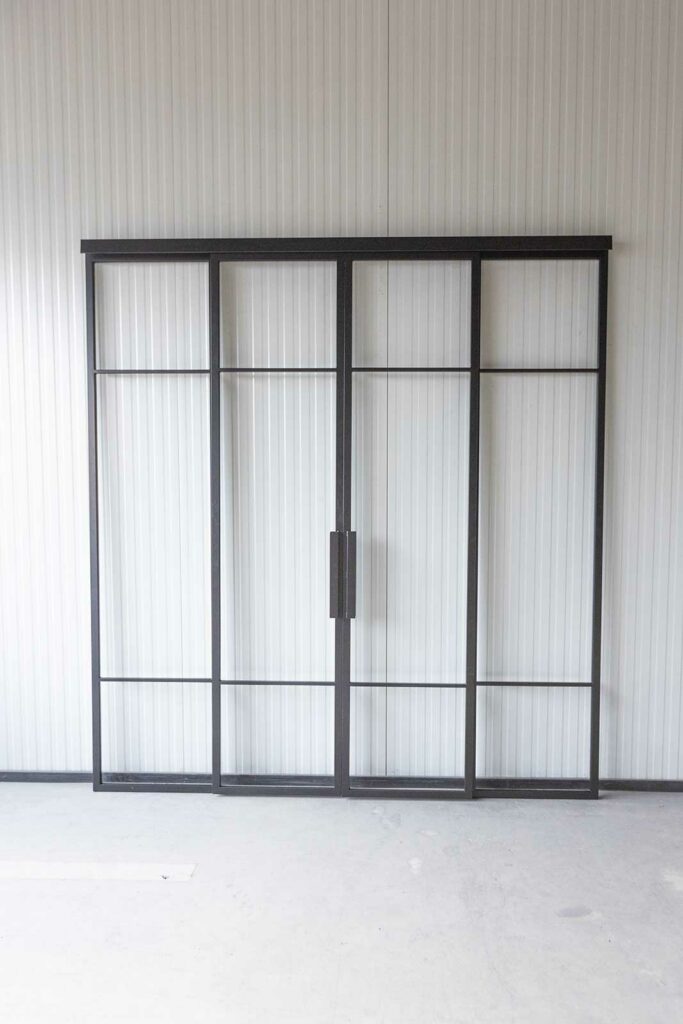 Stahl Meister Stahlmeister Stahl Loft Schiebetuer Doppel Schiebetuer Glastrennwand Windfang Designtuer Stahlrahmen Metallrahmen Lofttuer 826a1505