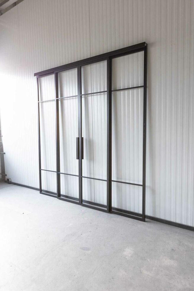 Stahl Meister Stahlmeister Stahl Loft Schiebetuer Doppel Schiebetuer Glastrennwand Windfang Designtuer Stahlrahmen Metallrahmen Lofttuer 826a1506