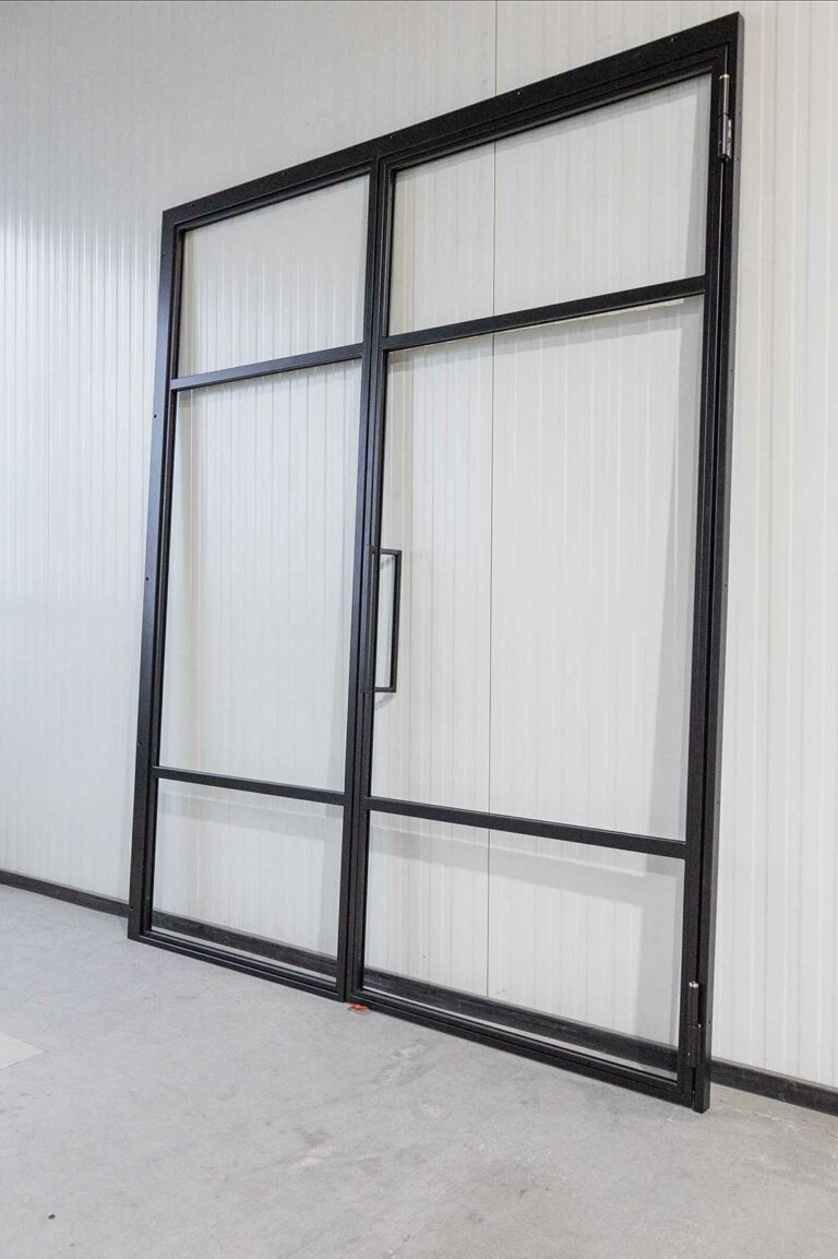 Stahl Meister Stahlmeister Stahl Loft Tuer Glastrennwand Drehtuer Seitenteil Metalltuer Stahlrahmen Glastuer 826a1549