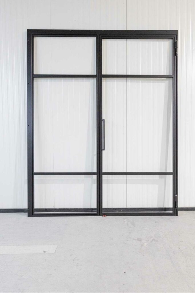 Stahl Meister Stahlmeister Stahl Loft Tuer Glastrennwand Drehtuer Seitenteil Metalltuer Stahlrahmen Glastuer 826a1550