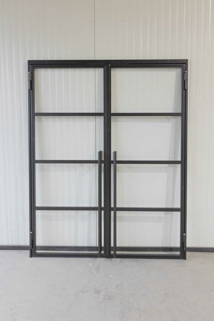 Stahl Meister Stahlmeister Stahl Loft Tuer Doppeltuer Drehtuer Designtuer Windfang Glastrahmen Stahltuer Glastuer 826a1529
