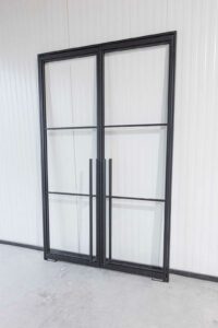 Stahl Meister Stahlmeister Stahl Loft Tuer Doppeltuer Pivottuer Schwingtuer Stahlrahmen Glastuer Metallrahmen Windfang 826a1536