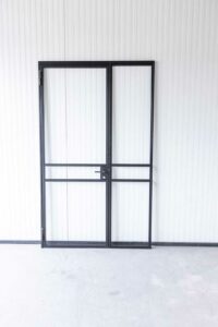 Stahl Meister Stahlmeister Stahl Loft Tuer Glastrennwand Designtuer Stahlrahmen Windfang Drehtuer Schlosskasten Buero Trennwand 826a1520