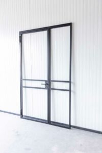 Stahl Meister Stahlmeister Stahl Loft Tuer Glastrennwand Designtuer Stahlrahmen Windfang Drehtuer Schlosskasten Buero Trennwand 826a1521