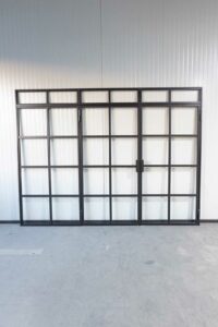 Stahl Meister Stahlmeister Stahl Loft Tuer Glastrennwand Drehtuer Seitenteil Oberlicht Lofttuer Stahlrahmen Trennwand Windfang 826a1598