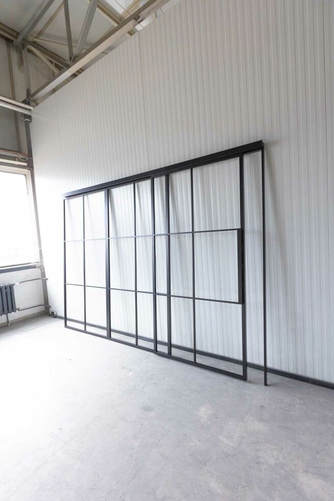 Stahl Meister Stahlmeister Stahl Loft Tuer Glastrennwand Schiebetuer Lofttuer Windfang Designtuer Glastuer Raumtrenner 826a1570