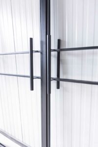 Stahl Meister Stahl Loft Doppel Tuer Drehtuer Windfang Deisgntuer Glastuer Stahlrahmen Lofttuer 826a2138