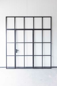 Stahl Meister Stahl Loft Tuer Glastrennwand Drehtuer Designtuer Buerotuer Windfang Loftdoor Glastuer Raumtrenner 826a2217