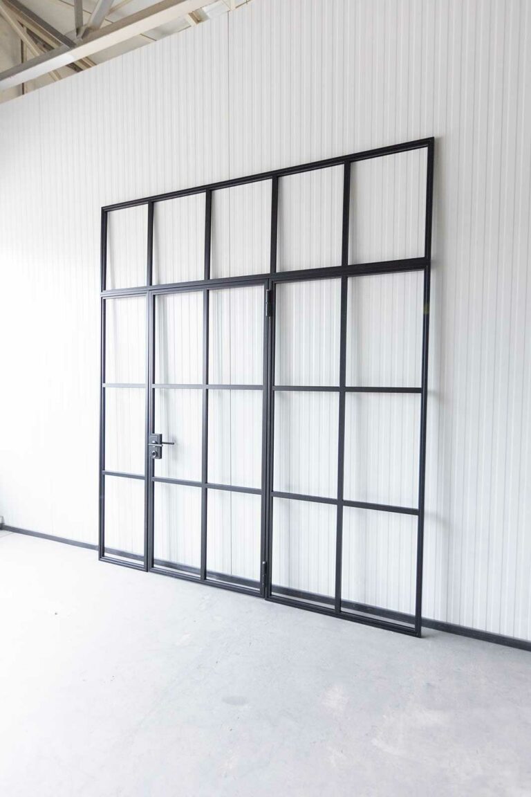 Stahl Meister Stahl Loft Tuer Glastrennwand Drehtuer Designtuer Buerotuer Windfang Loftdoor Glastuer Raumtrenner 826a2218