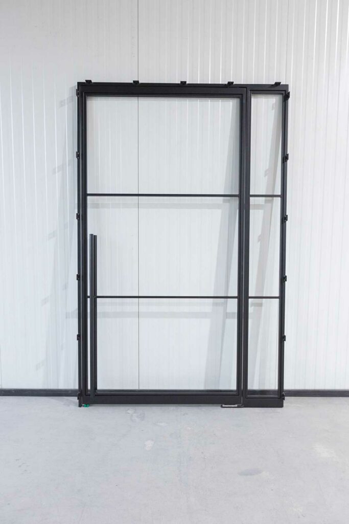 Stahl Meister Stahl Loft Tuer Glastrenwannd Pivottuer Lofttuer Seitenteil Mauerwerkslaschen Glastuer 826a2196