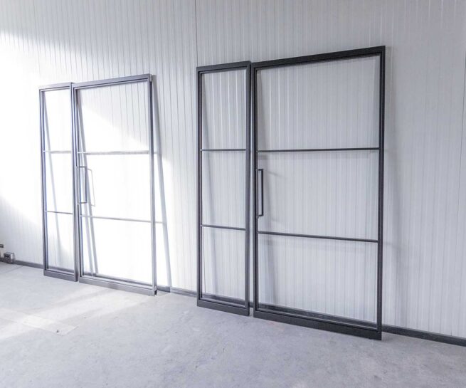 Stahl Meister Stahl Loft Tuer Pivot Tuer Pendeltuer Schwingtuer Seitenteil Einzeltuer Glastrennwand 826a2132