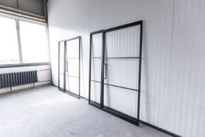 Stahl Meister Stahl Loft Tuer Pivot Tuer Pendeltuer Schwingtuer Seitenteil Einzeltuer Glastrennwand 826a2133