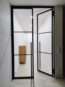 Stahl Meister Stahlmeister Stahl Loft Tuer Doppeltuer Lofttuer Drehtuer Winfang Stahltuer Glastuer 151142