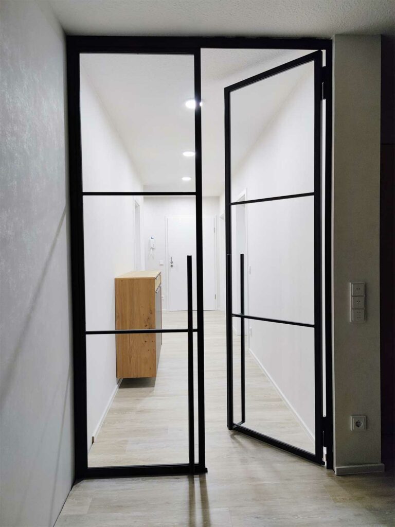 Stahl Meister Stahlmeister Stahl Loft Tuer Doppeltuer Lofttuer Drehtuer Winfang Stahltuer Glastuer 151142