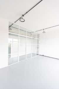 Stahlmeister Glastrennwand, Lofttür, Windfang, Bürowand, Office, Loft Stahl Tür, Lofttür