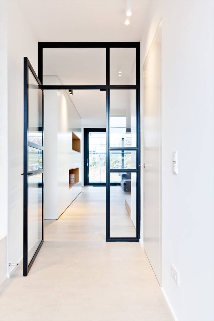 Stahl Meister, Bauelement und Design Loft Tür von Stahlmeister, Flur, Wohnzimmer, Bereich, Abtrennung, Büro Metallbau und Lofttüren aus Dessau