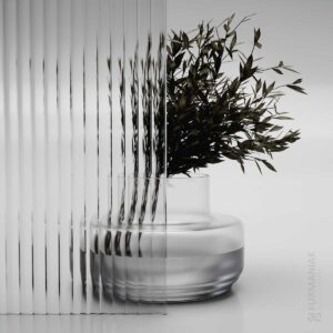 Stahl-Meister Furmaniak Slim Line Lofttür Flutes Glas