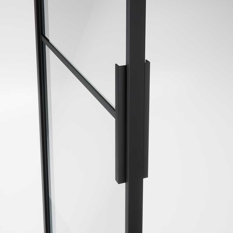 Stahl-Meister Furmaniak Slim Line Lofttür Türdrücker Beschlag Winkel Griff 300mm lang